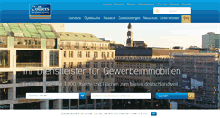 Desktop Screenshot of colliers.de